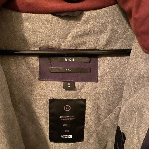 Ride snowboard coat men’s size M - Picture 2 of 3